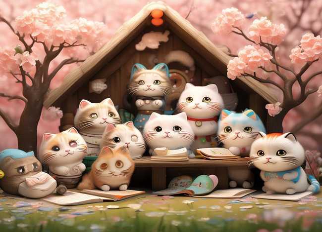 日本儿童故事猫咪在线阅读，日本猫咪童谣