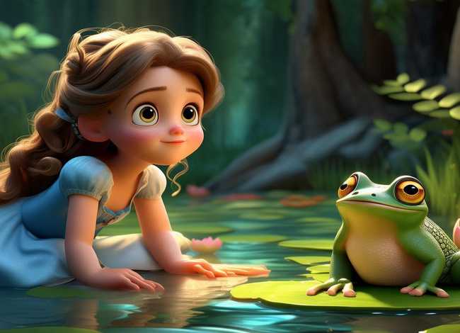 儿童故事青蛙王子；儿童故事3-6岁青蛙王子