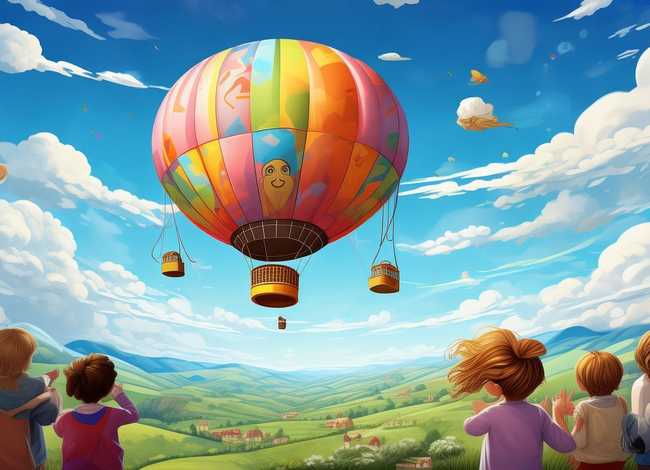 热气球儿童故事绘本 - 热气球的绘本故事 热气球儿童故事绘本 - 热气球的绘本故事