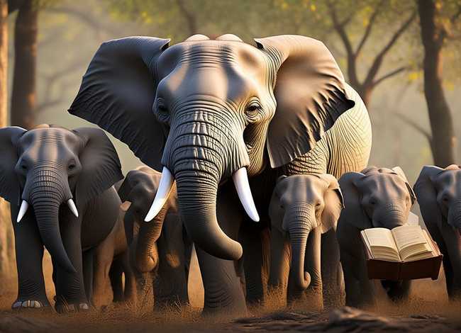 大象的智慧故事 大象的智慧故事简介