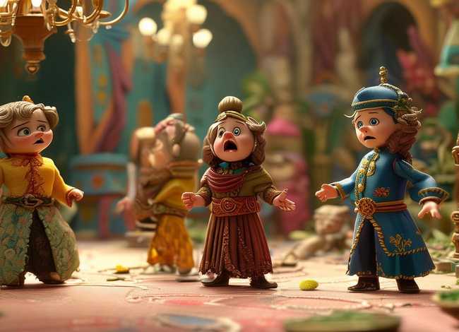 三百六十五夜故事动画片；三百六十五夜故事动画片 变小