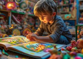 儿童玩具故事男孩 小孩的玩具故事