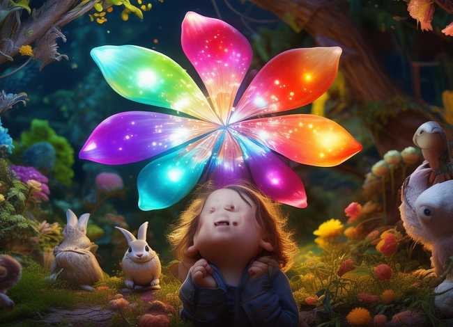 读读儿童故事七色花、少儿故事七色花 读读儿童故事七色花、少儿故事七色花