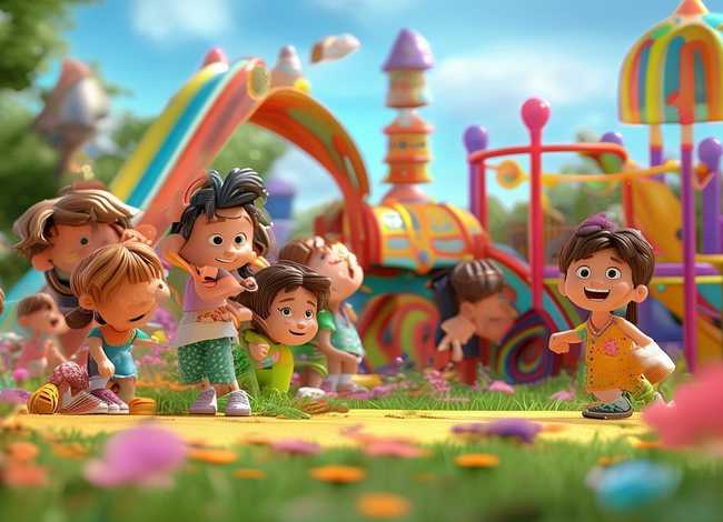 儿童快乐玩耍图片、儿童快乐玩耍图片大全