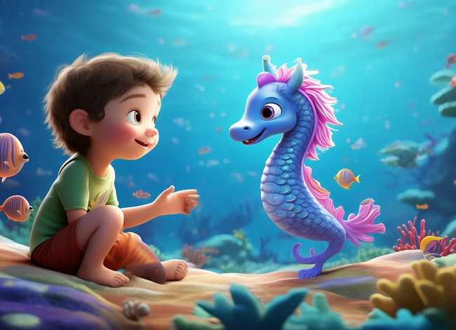 有关海马的儿童故事；关于海马的小故事100字