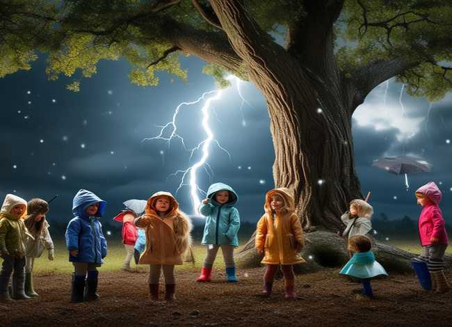 关于打雷的有趣故事（关于打雷的有趣故事简短）