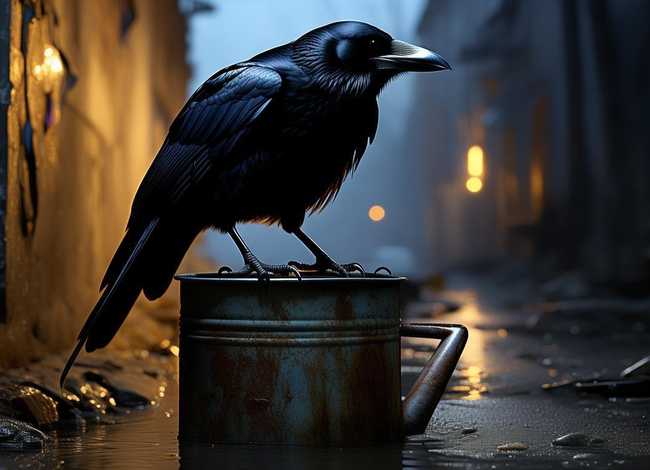 乌鸦喝水的故事细思极恐 - 乌鸦喝水的故事细思极恐的细节