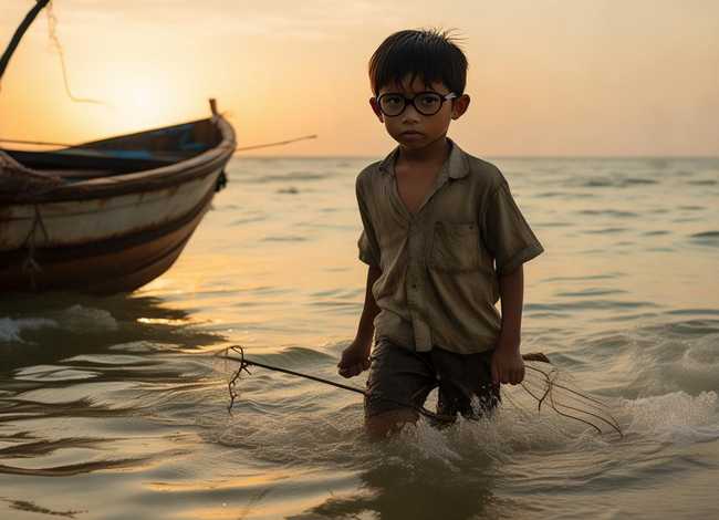 小学渔夫的故事 - 小学语文渔夫的故事