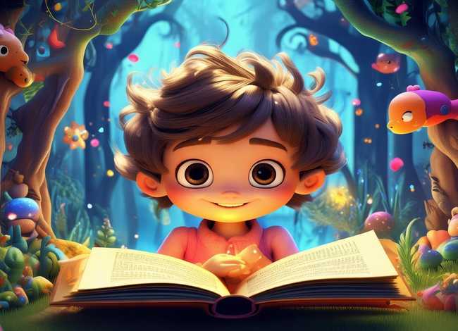 儿童故事纯图片素材 儿童故事图片带字