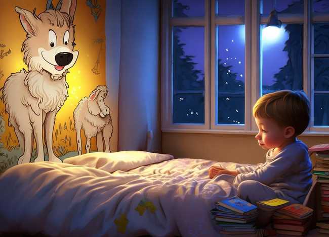 儿童睡前故事合集狼和小羊；幼儿睡前故事在线听免费狼和小羊