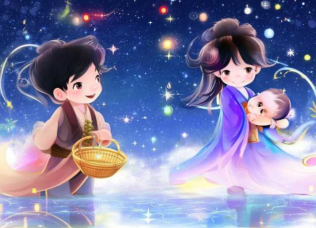 牛郎织女儿童动画;牛郎织女儿童动画图片 牛郎织女儿童动画;牛郎织女儿童动画图片