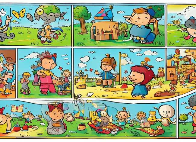 儿童连环画10张 儿童连环画10张怎么画 儿童连环画10张 儿童连环画10张怎么画