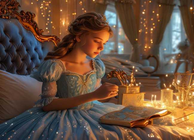 公主儿童睡前故事大全图片，公主少儿睡前故事大全