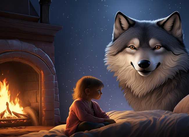 儿童睡前故事狼（睡前故事狼的故事）