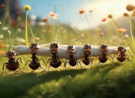 儿童故事小蚂蚁搬骨头、小蚂蚁搬骨头的故事怎么写