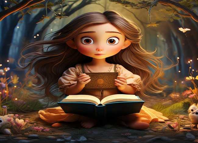 女生的故事儿童版，女生的故事的图片