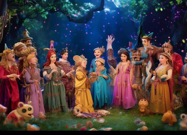 五分钟的童话故事，五分钟的童话故事表演