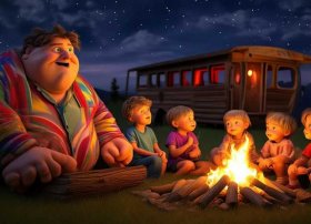 大巴车的故事 幼儿睡前，大巴车的故事幼儿故事