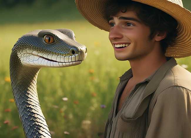 儿童短篇故事文字版寓言故事；寓言故事农夫与蛇文字版短篇