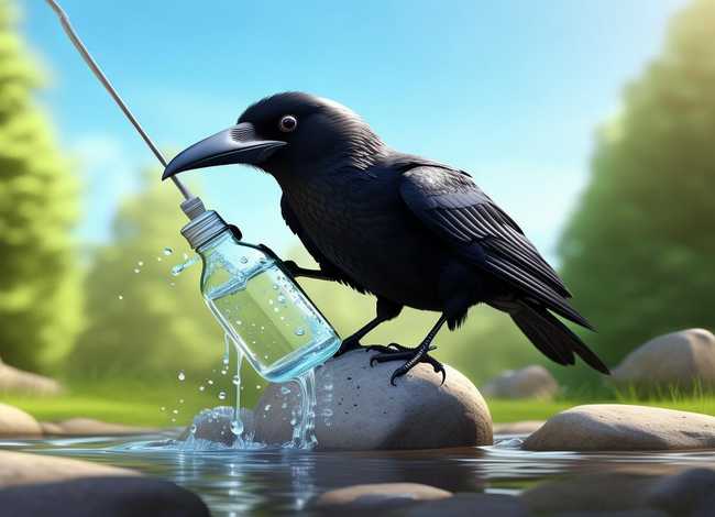 十大经典儿童寓言故事乌鸦喝水 20个经典寓言故事乌鸦喝水