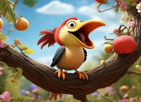 大嘴鸟大嘴故事的寓意 - 大嘴鸟大嘴故事的寓意和道理