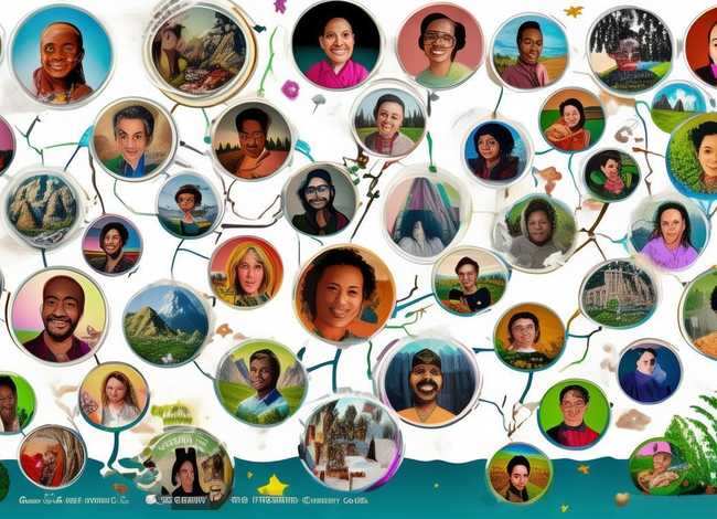 101个成长故事，101个成长故事人物关系图该咋写