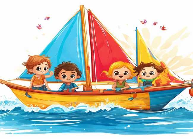 帆船儿童科普动画 - 帆船儿童科普动画图片
