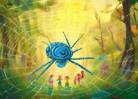 蜘蛛的故事绘本；蜘蛛的故事绘本故事内容