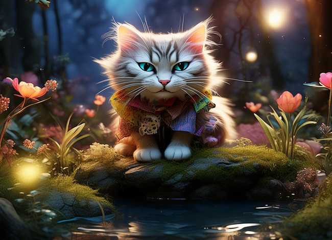 儿童故事猫妖；猫妖的故事