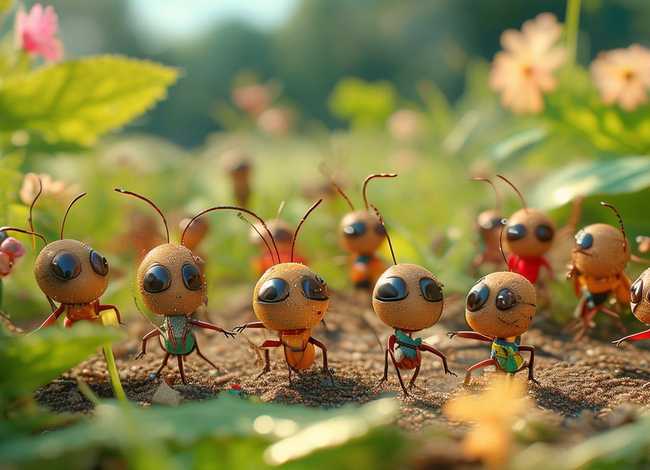 儿童故事蚂蚁和西瓜的故事；少儿故事蚂蚁和西瓜的故事