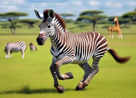 奔跑吧小斑马绘本故事（奔跑吧小斑马绘本故事内容）