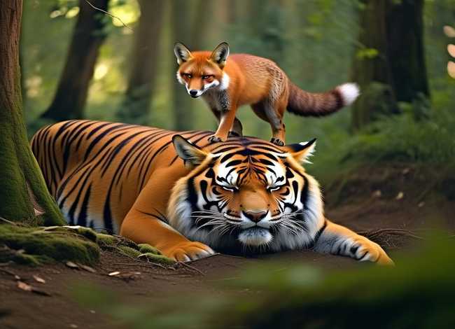 狐假虎威故事简单(狐假虎威故事简单说说20字) 狐假虎威故事简单(狐假虎威故事简单说说20字)