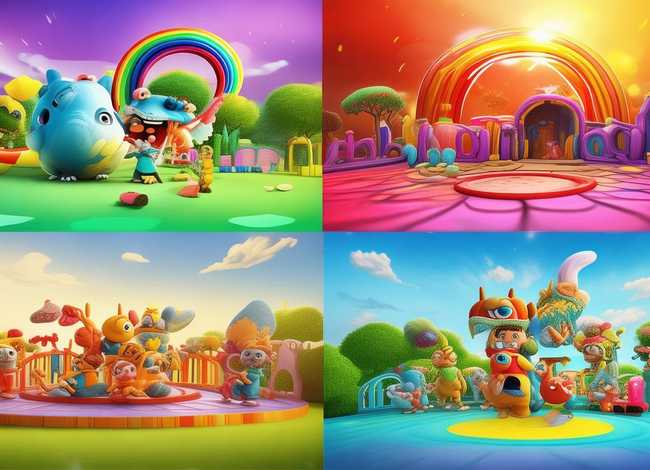 幼儿故事情景画四幅（幼儿故事情景画四幅图片）