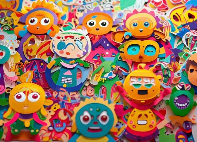 动画儿童图片（动画儿童图片剪纸大全可爱版）