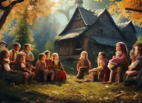 儿童与家庭故事集就是格林童话，格林兄弟的儿童与家庭童话集中的名篇