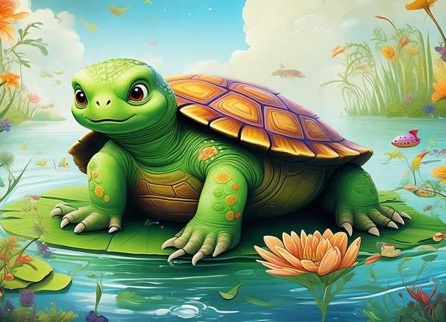 聪明的小乌龟儿童故事图片(聪明的乌龟故事图片 绘本) 聪明的小乌龟儿童故事图片(聪明的乌龟故事图片 绘本)