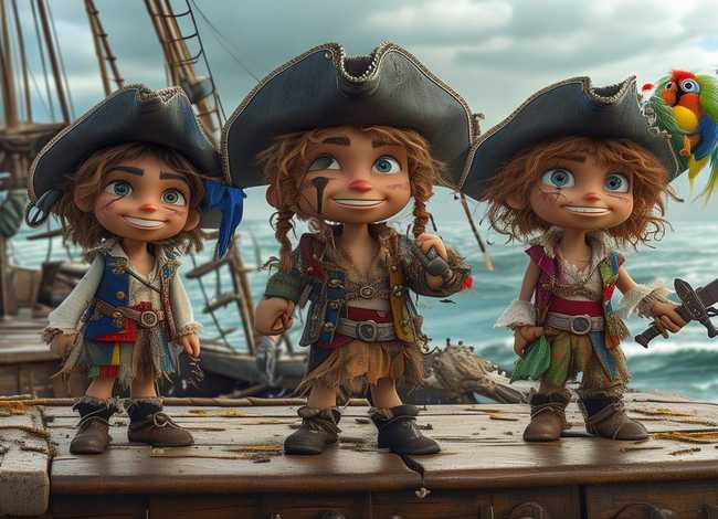 三个小海盗,三个小海盗指的是 三个小海盗,三个小海盗指的是