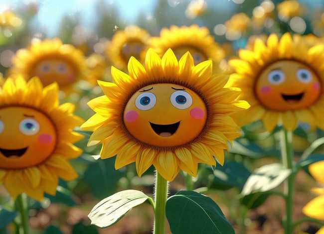 儿童故事向日葵开花了、向日葵幼儿故事