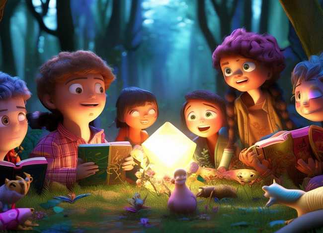 儿童编故事万能模板 - 幼儿编故事