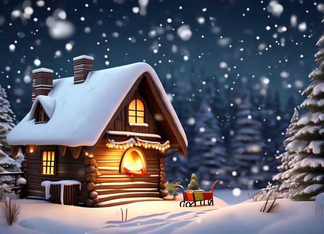 雪花故事绘本 雪花故事绘本图片