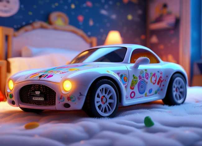 白色小汽车儿童故事 - 睡前故事彩色的小汽车 白色小汽车儿童故事 - 睡前故事彩色的小汽车