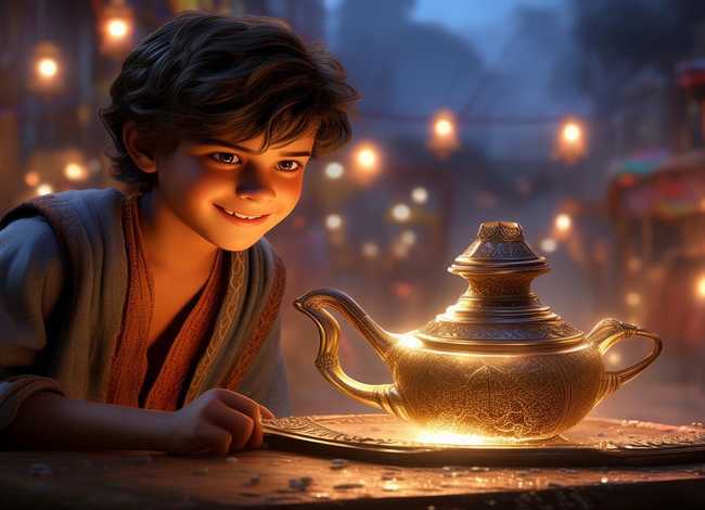 阿拉丁和神灯的故事在线听 阿拉丁和神灯的故事在线听书
