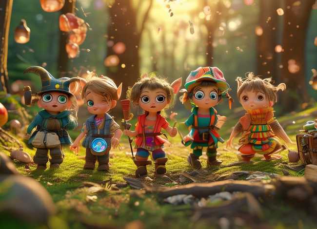 儿童故事冒险闯关故事（幼儿冒险小故事）