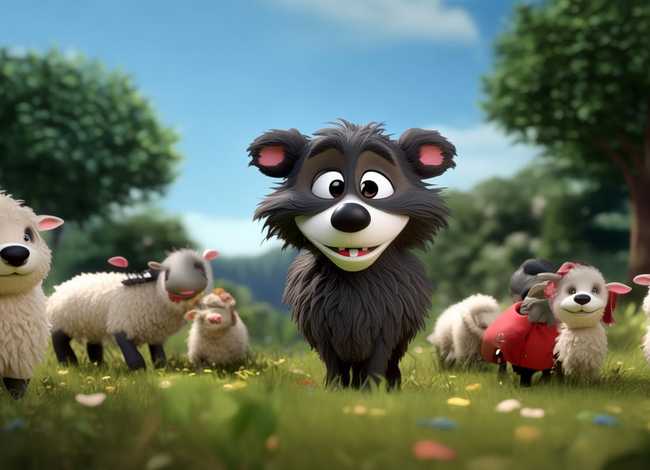 故事狼与七只小羊、故事狼与七只小羊视频