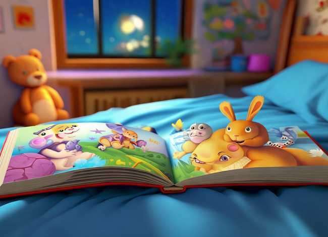 儿童故事3-6岁文字图片 睡前文字故事儿童完整3-6岁
