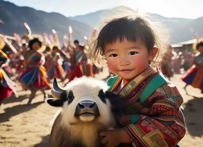 藏族童谣小牦牛;藏族舞蹈牦牛 藏族童谣小牦牛;藏族舞蹈牦牛