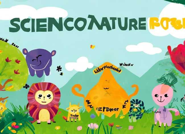 儿童科普画作品 - 儿童科普绘画作品