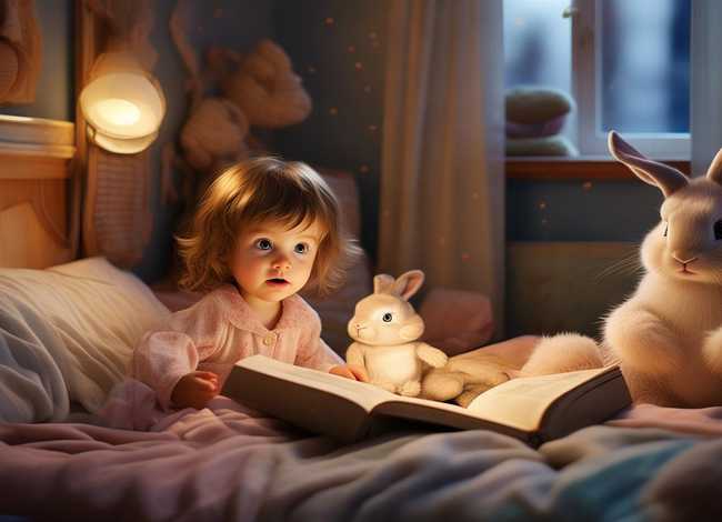 儿童故事睡前听小白兔；小白兔睡前故事幼儿故事大全