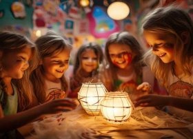 儿童灯文案、儿童做灯笼文案