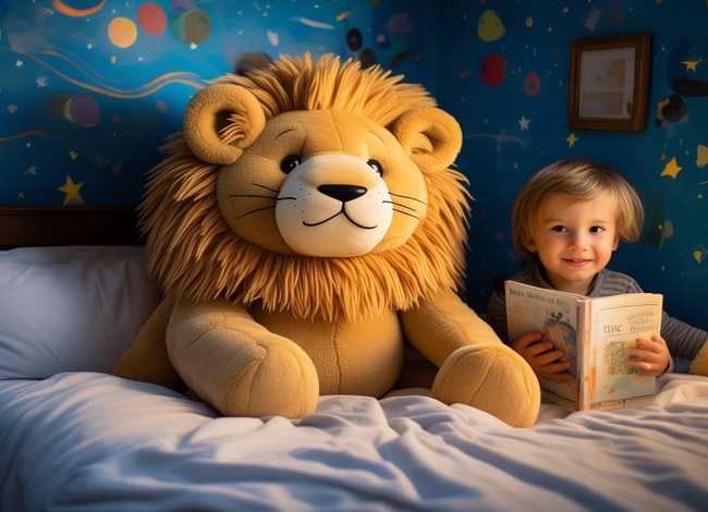 狮子故事儿童睡前故事；狮子睡前故事儿童完整3-6岁